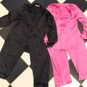 2 pr Vintage VS Victoria Secret pajamas PJs sz M